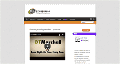 Desktop Screenshot of dtprint.com