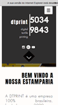 Mobile Screenshot of dtprint.com.br